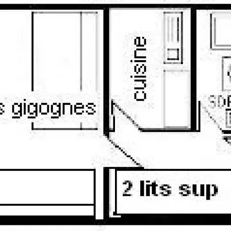 Le Shangrilla - 3/4 Pers - Le Shangrila - 004sh -plagne Centre Mae-1744 Apartament La Plagne