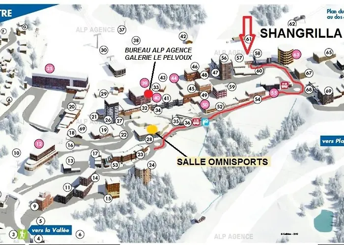 Le Shangrilla - 3/4 Pers - Le Shangrila - 004sh -plagne Centre Mae-1744